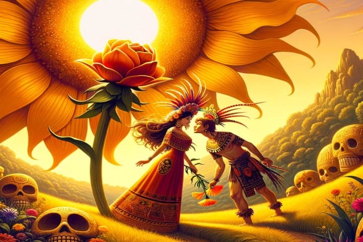 Un-vinculo-entre-dos-mundos.-FOTO-Redaccion-Online flor de cempasúchil
