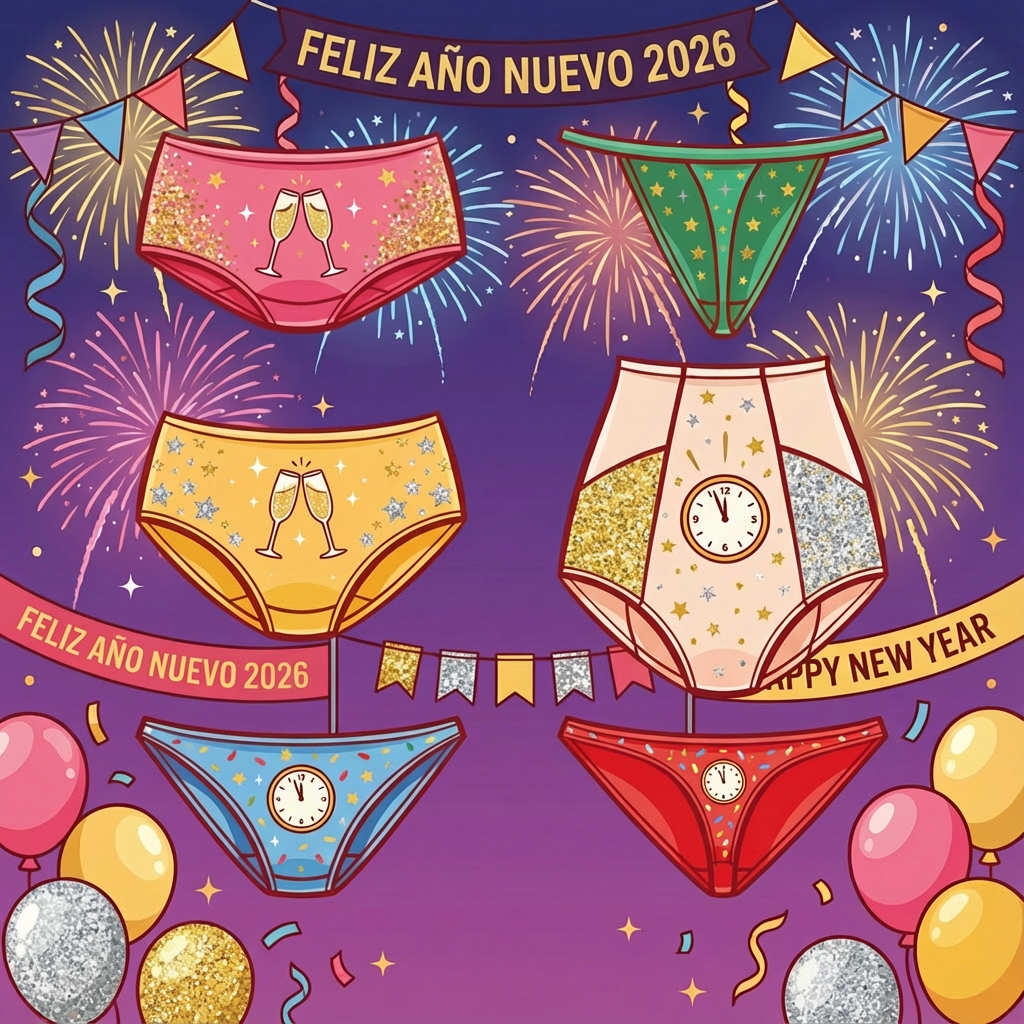 Color de calzones para año nuevo